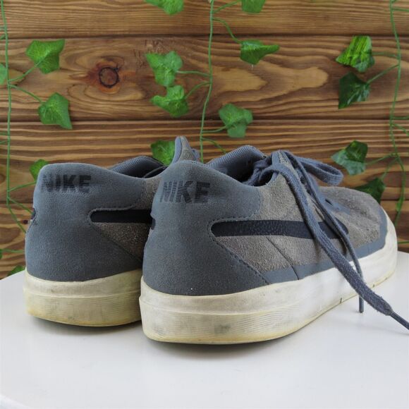 Nike Sz 13 Sneaker‎ Gray Leather Men Medium (D, M) Athletic - Picture 6 of 11